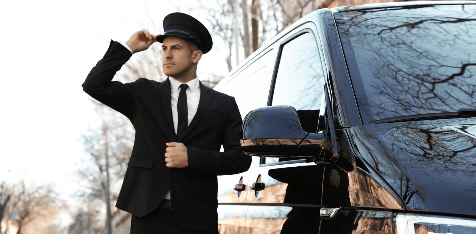 Chauffeur privé van outlet